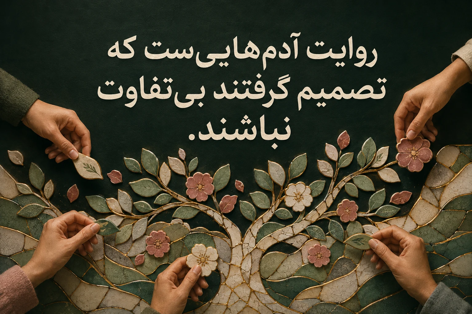 روایتِ آدمهاییست که تصمیم گرفتند بیتفاوت نباشند.